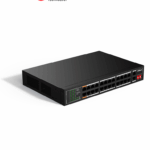 DAHUA DH-SF1026LP - Switch PoE Fast Ethernet de 26 Puertos/ Hasta 190 Watts Totales/ 24 Puertos PoE 10/100/ 2 Puertos Uplink 10/100/1000/ Switching 8.8 Gbps/ Standares: IEEE802.3af; IEEE802.3at; Hi-PoE/ PoE Hasta 250 Metros/