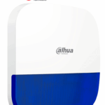 DAHUA DHI-ARA13-W2 - Sirena con estrobo inalámbrica para exterior, Azul, Potencia: 110dB, Múltiples sonidos de alarma, Protección: IP65, Alarma de batería baja, App DMSS, Frecuencia 433 MHz, Tecnología: AirShield, Compatible con HUB 1.0 y HUB 2.0