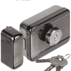 DAHUA DHI-ASF601A - Cerradura eléctrica inteligente con cierre automático, 12 VDC, bidireccional (izquierda o derecha). Ideal para puertas de madera, metal y emergencia. Compatible con videoporteros y control de acceso
