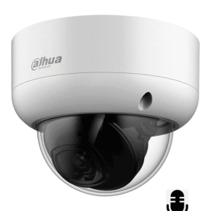 DAHUA DH-HAC-HDBW1801EAN-A - Cámara Domo Antivandálica 4K/ Micrófono Incorporado/ Iluminación IR de Hasta 40 Mts/ Lente de 2.8mm con Apertura de Hasta 106 Grados/ Super Adapt/ WDR Real/ IP67 & IK10/ Metálica