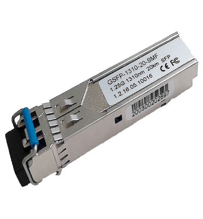 DAHUA GSFP-1310-20-SMF Módulo óptico Gigabit/ Doble fibra monomodo/ Puerto LC/ Envío de 1310nm y recepción de 1310nm/ Distancia de transmisión hasta 20 km - Image 4