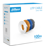 DAHUA PFM920I-5EU-U-100 - Bobina de 100 Mts de Cable UTP Cat5e/ 100% Cobre/ Color Blanco/ Cubierta Retardante de Flama con Certificacación ANSI/ UL CM/ Ideal para Video y Redes/