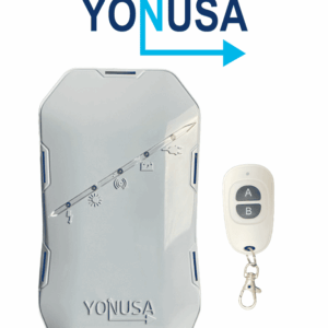 YONUSA HS - Energizador de nueva generación para solución de cerco eléctrico. Cubre 500 metros lineales o 100 metros en 5 lineas. Incluye control remoto (encendido/apagado)