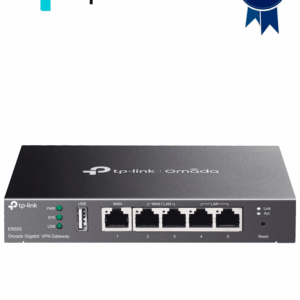 TP-LINK ER605 - Router Omada VPN SDN Multi-WAN Gigabit con 1 puerto WAN Gigabit, 2 LAN Gigabit y 2 configurables LAN/WAN, hasta 25,000 sesiones concurrentes, con gestión centralizada Omada o stand-alone y 1 puerto USB 2.0.