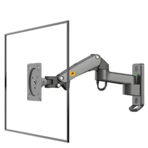 TCE F150 - Soporte de Pared para Pantallas de 17 a 35" , Carga Máxima 12 Kg , VESA 75x75mm / 100x100mm , Ajuste Inclinación y Rotación