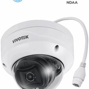 VIVOTEK FD833-HV(1Y) - Camara IP Domo Vortex Premium Series, 5 Megapixeles, Smart IR 30mts , WDR Pro, Lente Fijo 2.8 mm , Advance AI, Deep Search, Protección IP66, IK10, NDAA, Almacenamiento interno 256GB