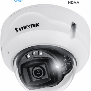 VIVOTEK FD839-EHV - Camara IP VORTEX Essential Series Domo Exterior 5 MP, Lente Fijo 2.8mm, Microfono Integrado, IR 30 mts, WDR Pro, IP66, IK10, NDAA, Almacenamiento Interno 256GB