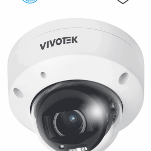 VIVOTEK FD9380-HTV-V2 - Cámara IP domo exterior 5 MP, lente varifocal remoto 2.7-13.5mm, Smart IR 30m, WDR Pro, Ciberseguridad Trend Micro, IA Smart search, Micrófono integrado, IP66/IK10, NDAA, ONVIF