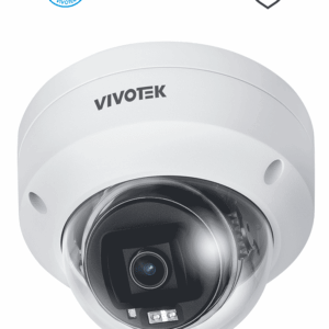 VIVOTEK FD9380-HV-V2 - Cámara IP domo exterior 5 MP, H.265, lente fijo 2.8mm, Smart IR 30m, WDR Pro, IA Smart Search, ciberseguridad Trend Micro, Ranura MicroSD, protección IP66/IK10, NDAA, ONVIF