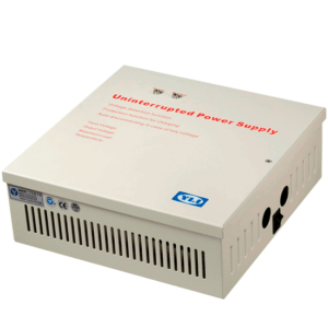 YLI YP902123 - Fuente de Energía para Control de Acceso con Gabinete: Incluye Relevador NO/NC, Protección contra Cortocircuitos y Soporte para Batería de Respaldo
