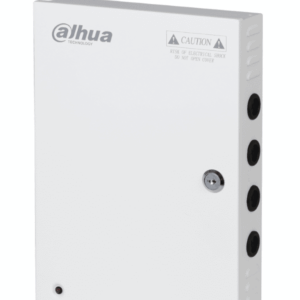 DAHUA DH-PFM342-9CH - Fuente de Poder de 12 Vcc 10 Amper/ Con Distribuidor para 9 Camaras/ Indicadores Led por Canal/ Voltaje de Entrada de 90 Vca-264V/ Fusibles Intercambiables/ Gabinete Metalico con Cerradura/ Protección Contra Descargas/