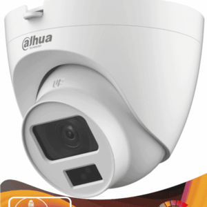 DAHUA HAC-HDW1500CLQ-IL-A - Camara Domo de 5 Megapixeles/ Iluminación Dual Inteligente + FullColor/ Lente de 2.8 mm/ 106 Grados de Apertura/ 20 Metros de IR y Luz Visible/ Microfono Integrado/ IP67/ Soporta: CVI/CVBS/AHD/TVI/