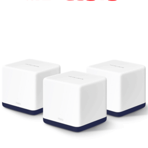 MERCUSYS - HALO H50G(3-PACK) / Sistema Wi-Fi Mesh para Todo el Hogar AC1900 / Paquete con 3 piezas