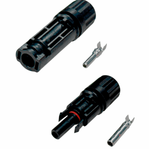 HYXIPOWER EPL01 - Par de Conectores MC4 para Módulos Fotovoltaicos / Protección contra Agua / Resistencia contra la tensión / Conector Hembra - Macho