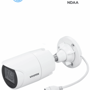 VIVOTEK IB9383-HTV - Cámara IP Bullet exterior 5 MP, Lente Varifocal Remoto 2.8-12mm, Smart VCA, Deep Search, Smart IR 30 mts, WDR Pro, Visión SNV, Ciberseguridad Trend Micro, Micrófono Integrado, Protección IP66, IK10, ONVIF, NDAA