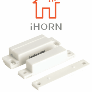IHORN HO03 - Contacto Magnético Alámbrico / Compatible Con  DSC / RISCO / IHORN / Salida  NC