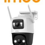 IMOU Cruiser Dual 8MP (IPC-S7XN-8M0WED) - Cámara IP PT Wifi Dual de 8MP con lente fijo y PT de 3MP, visión nocturna de 30m, micrófono y altavoz integrados, audio bidireccional y inteligencia artificial