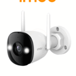 IMOU Bullet 2E 5Mp (IPC-K3DN-5H0WF) - Cámara IP Bullet WiFi de 5MP tiene micrófono integrado, 102° de visión, H.265, lente de 2.8mm, detección de humanos, IR 30m, IP67 y ranura MicroSD.