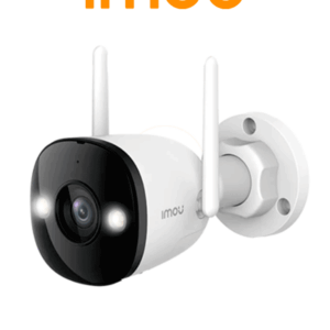 IMOU Bullet 2E 5Mp (IPC-K3DN-5H0WF) - Cámara IP Bullet WiFi de 5MP tiene micrófono integrado, 102° de visión, H.265, lente de 2.8mm, detección de humanos, IR 30m, IP67 y ranura MicroSD.