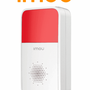 IMOU SIREN (ARA10-SW) - Sirena Inalambrica con Estrobo integrado sonido de 85 dB y frecuencia de 433 MHz. Con batería CR123A de alta duración y fácil instalación.