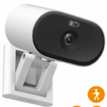 IMOU VERSA (IPC-C22FN-C) -Cámara IP WiFi IMOU VERSA de 2 MP,con lente de 2.8 mm y 97°d apertura, ofrece compresión H.265, audio bidireccional, sirena, visión nocturna de 20 m, ranura MicroSD, detección de humanos y certificación IP65