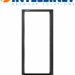 INTELLINET - 715966 - Rack de dos postes, 19" / 22U, Presentación Flatpack (Desarmado), 19", Negro