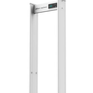 Dahua ISC-D109L Arco detector de metales con 9 zonas de detección, pantalla de 5 dígitos, luces indicadoras y contador de paso. Ofrece alarmas ajustables con 99 tonos y volumen configurable, brindando seguridad y precisión.