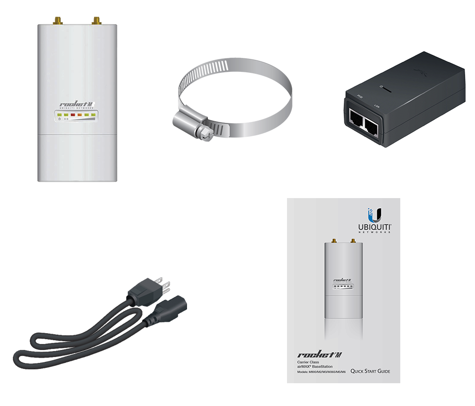 UBIQUITI ROCKETM2 - Radio Airmax 2.4GHz para exteriores con conectores RP-SMA, MIMO, potencia de 28 dBm y rendimiento de hasta 150 Mbps. - Image 5