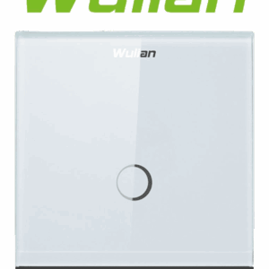 WULIAN SWITCHT1L - Apagador Inteligente / Touch, Conexión L / 1 Botón / 10 Amp /  Zigbee / Carga mínima 15 watts