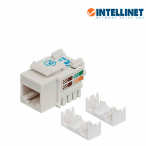 INTELLINET 210355 - JACK CAT 5e / DE IMPACTO / (KEYSTONE) / BLANCO