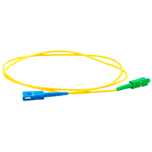 TCE  - LMN-FO-SCU-SCA-02 - Jumper SC UPC-SC APC Monomodo / Simplex 2 mm / 2 metros / Amarillo