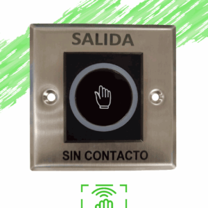 ZKTECO K11B2 - Botón de Salida sin Contacto / Salidas NC y NO/ Rango de Detección hasta 10 CM