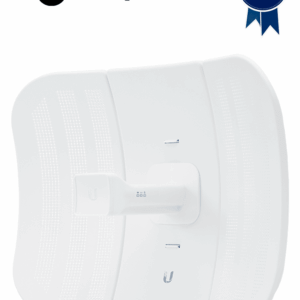 UBIQUITI LiteBeam M5 LBE-M5-23 - Radio (CPE) airMAX M5 operando en 5 GHz (5150 - 5875 MHz) con antena integrada de 23 dBi y potencia de transmisión de 25 dBm. Cuenta con 1 puerto Ethernet (10/100), ofrece un rendimiento de hasta 100 Mbps.