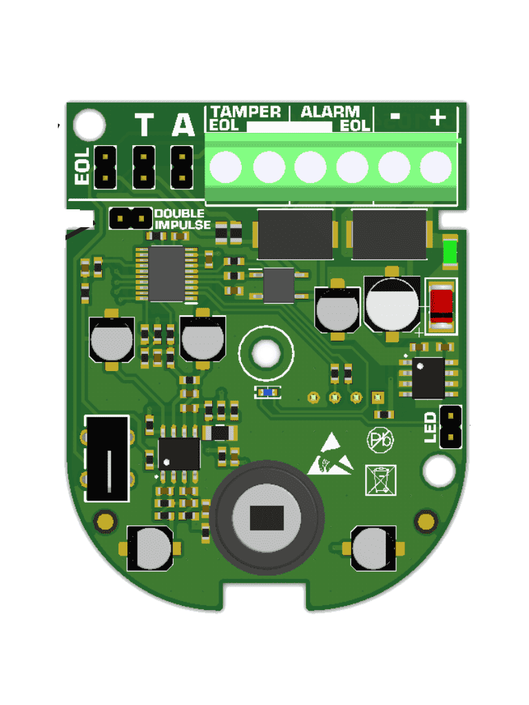 DSC LC204 - Detector doble tecnología PIR + microondas con inmunidad a mascotas - Image 3