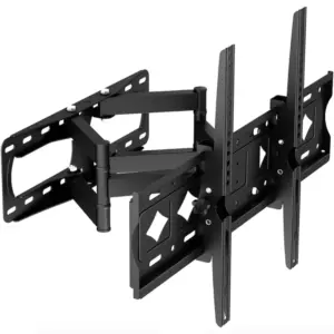 TCE LMEPB64EW - Soporte de Pared Articulado para Pantallas de 26 a 70" , Carga Máxima 45 Kg , VESA 400X400mm, Angulo de Inclinación 15°, Giro 90°