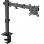 TCE LMG12NB - Soporte de Escritorio para 1 Monitor de 14 a 32 " , Carga Máxima 9Kg , VESA 75x75mm / 100x100mm / Ajuste Inclinación y Rotación