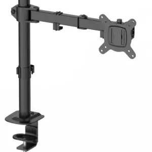 TCE LMG12NB - Soporte de Escritorio para 1 Monitor de 14 a 32 " , Carga Máxima 9Kg , VESA 75x75mm / 100x100mm / Ajuste Inclinación y Rotación
