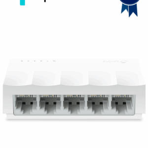 TP-LINK LS1005 - Switch Litewave no administrable de escritorio con 5 puertos fast ethernet RJ45 10/100Mbps. Diseño compacto y plug & play.