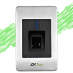 ZKTECO FR1500SMF - Lector Esclavo De Huella BIO ID Tarjetas Mifare  13.56 Mhz / IP65 / RS485 y Led Indicador de Estado / Compatible con Paneles InBio