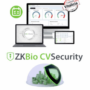 ZKTECO ZKBIOCVTAP25 - Modulo Vitalicio de Asistencia para BioCVSecurity para 25 puntos de asistencia  / Hasta 30 000 Usuarios