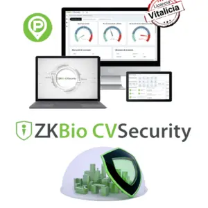 ZKTECO ZKBioCVTBMP4 - Modulo Vitalicio para Gestión de Estacionamiento del BioCVSecurity / Soporta  4 TBM / 30 000 Usuarios / 2000 Áreas / 2000 Departamentos