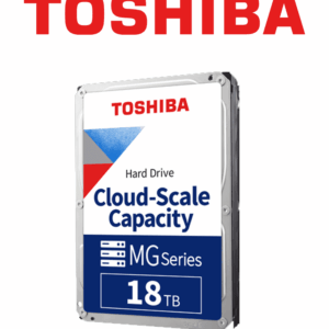 TOSHIBA MG09ACA18TE - Disco duro de 18TB / 3.5" / Sata III / 720 RPM / Bufer 512Mb / Diseño sellado con Helio /
