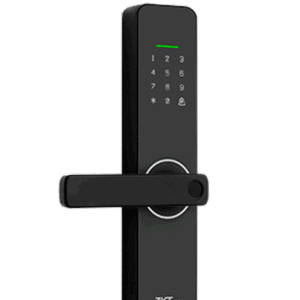 ZKTECO ML100 - Cerradura inteligente bidireccional con sensor de huella digital / Codigos aleatorios con app / 300 usuarios / WiFi / Compatible con ZSmart