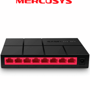 MERCUSYS MS108G - MS108G - Switch no administrable de escritorio con 8 puertos 10/100/1000 Mbps, diseño compacto y configuración Plug and Play.