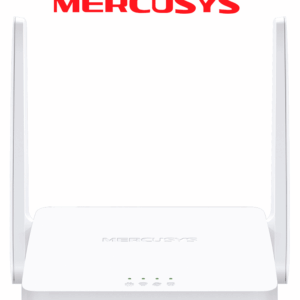 MERCUSYS MW302R - Router inalámbrico N de 2.4 GHz con velocidad de 300 Mbps, 1 puerto WAN 10/100 Mbps, 2 puertos LAN 10/100 Mbps y 2 antenas de 5 dBi. Compatible con IPv6 e IPTV.