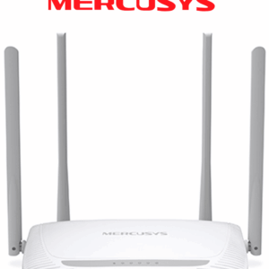MERCUSYS MW325R - Router inalámbrico N con velocidad mejorada de 300 Mbps en la frecuencia de 2.4 GHz. Posee 1 puerto WAN y 3 puertos LAN de 10/100 Mbps, junto con 4 antenas de 5 dBi para una mayor cobertura.