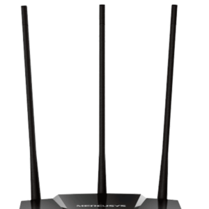 MERCUSYS MW330HP - Router inalámbrico N de alta potencia, velocidad de 300 Mbps en 2.4 GHz, con 1 puerto WAN Fast Ethernet y 3 puertos LAN Fast Ethernet. Ofrece cobertura ampliada de WiFi con 3 antenas de 7 dBi y función de control parental.