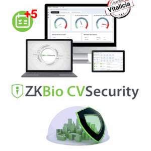 ZKTECO ZKBIOCVTAADDONP5 - Modulo Vitalicio de Asistencia para BioCVsecurity / 5 Terminales Extra /Solo Disponible cuando ya se tiene una Licencia de más de 25 Puntos y menos de 100.
