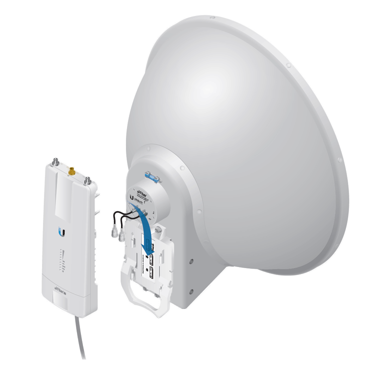 UBIQUITI AF-5G23-S45 - Antena direccional AirFiber X para radio conectorizado de 5.8 GHz con ganancia de 23 dBi, tecnología MIMO y compatible con AF5X y AF5XHD. - Image 5