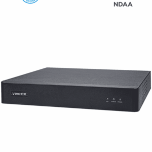 VIVOTEK ND9213P - NVR 4 canales con 1 bahía, 4 puertos PoE FE, 1 FE RJ45, HDMI 4K y VGA, ciberseguridad Trend Micro, control de aforo, Smart VCA Search, gestión PoE, VivoCloud y VAST 2, compatible con NDAA y ONVIF.